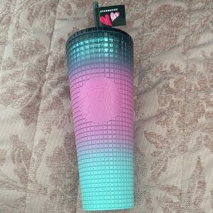 Starbucks Ombre Tumbler in Pink and Teal